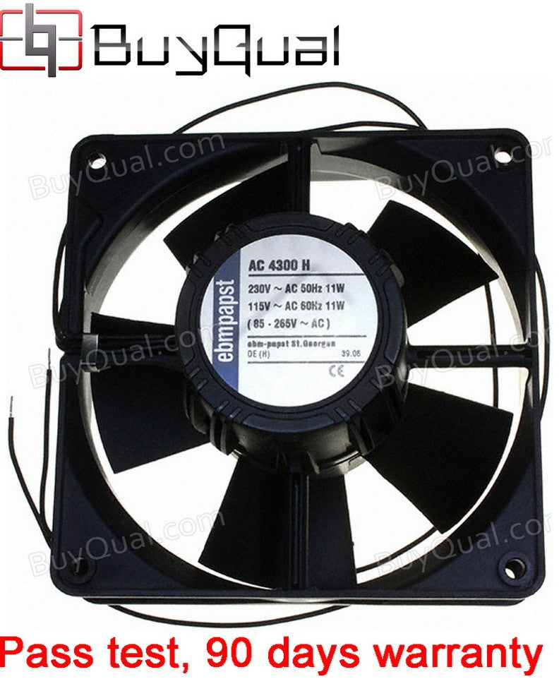 Ebmpapst AC4300H 4300H 230/110V 11W 2wires Cooling Fan - New Ebmpapst AC4300H 4300H 230/110V 11W 2wires Cooling Fan - New